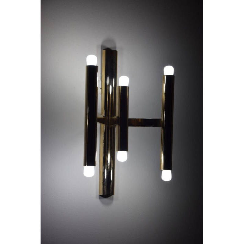 Pair of Sciolari vintage wall lights, 1960-1970