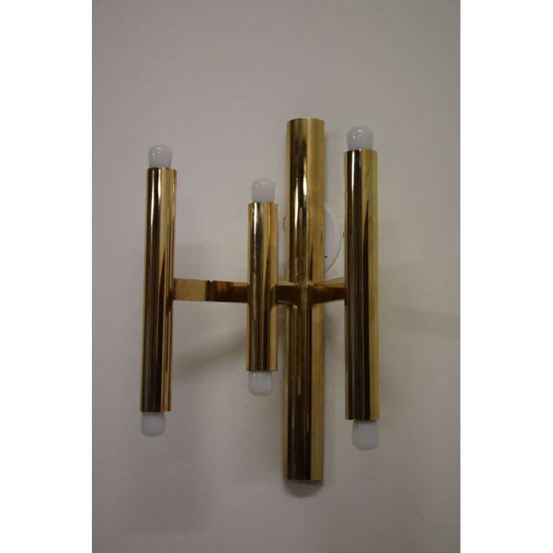 Pair of Sciolari vintage wall lights, 1960-1970