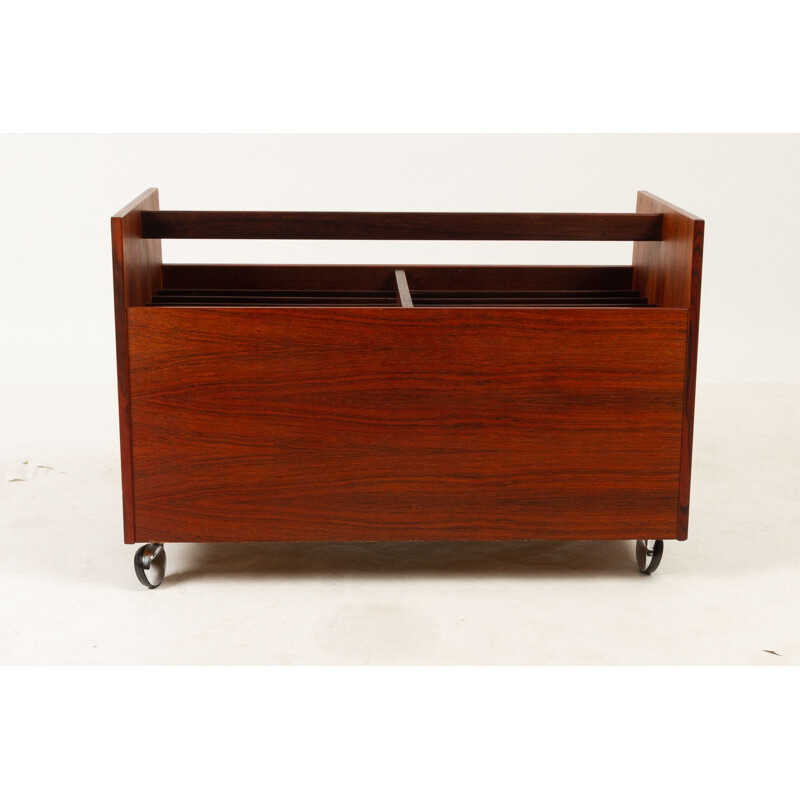 Magazine Rack in Rosewood by Rolf Hesland for Bruksbo 1960s