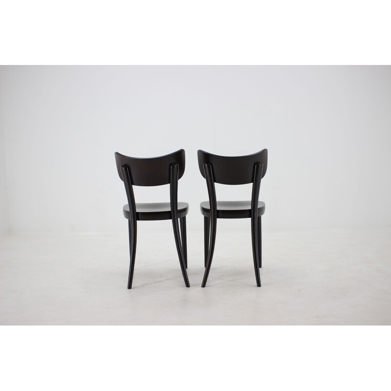 Set of 4 vintage Dining Chairs by Thon Thonet, 1960s
