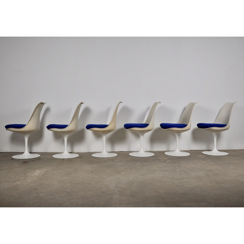 Set de 6 chaises Tulip par Eero Saarinen pour Knoll International, 1960
