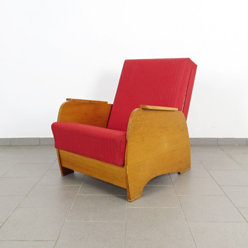 Pair of vintage folding armchairs, 1970s