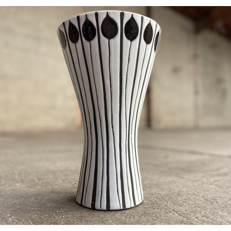 Vase vintage par Roger Capron