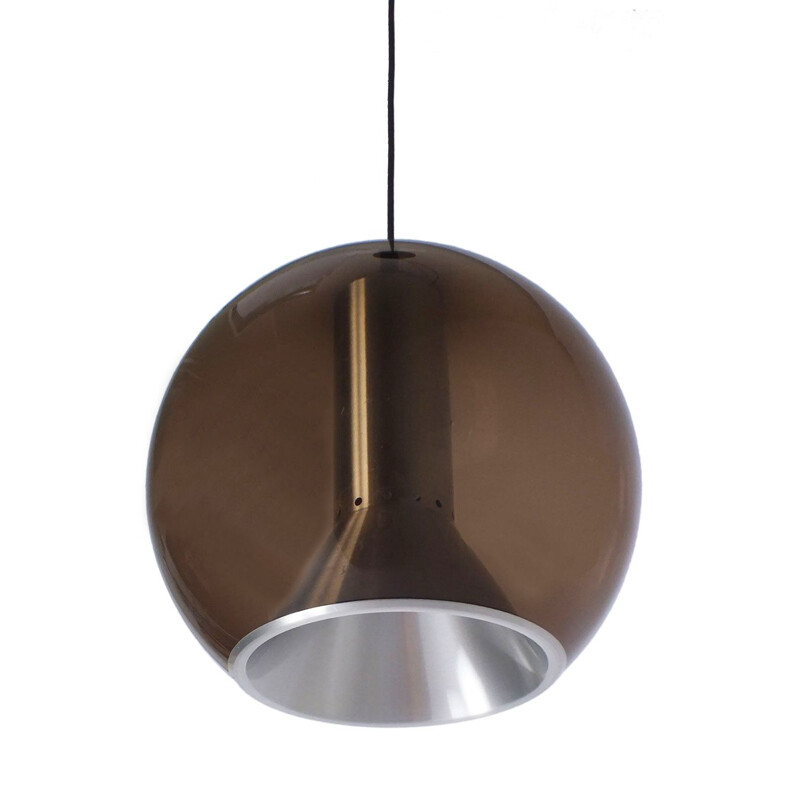 Grande suspension vintage Raak "Globe" B-1042.000 Frank Ligtelijn 1960