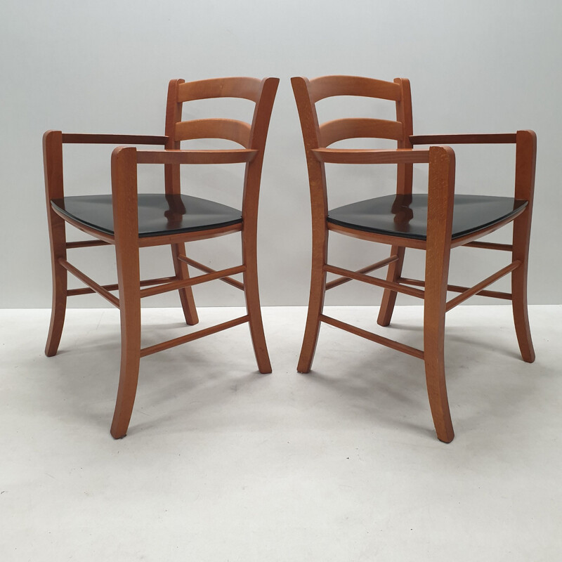 Set of 6 Marocca Dining chairs by Vico Magistretti for e DePadova, 1987