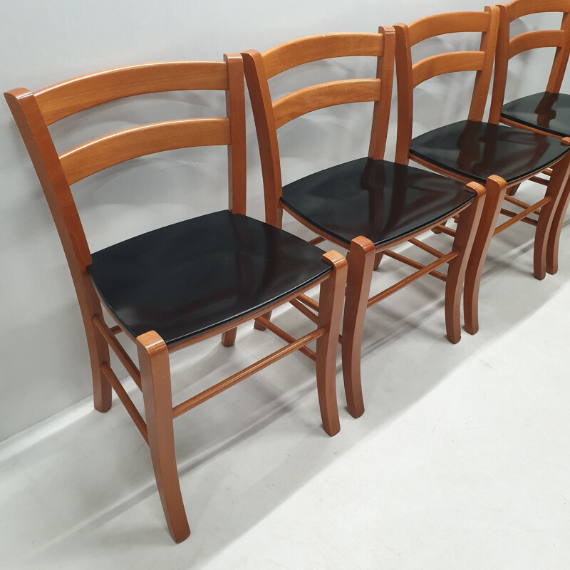 Set of 6 Marocca Dining chairs by Vico Magistretti for e DePadova, 1987