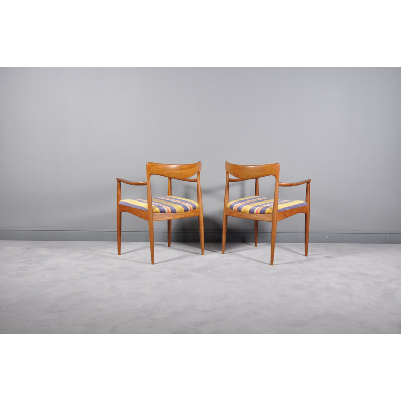 Teak Side Chairs by Arne Vodder for Vamø, 1960s,set of 2