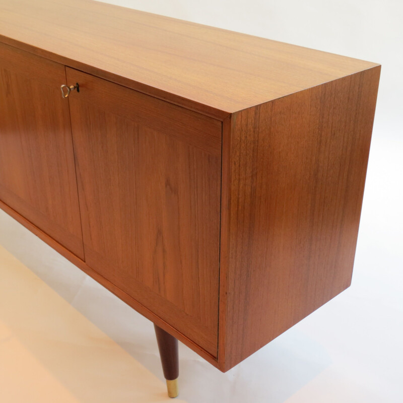 Vintage Sideboard In Teak By Fredrik Kayser For Gustav Bahus, 1960s