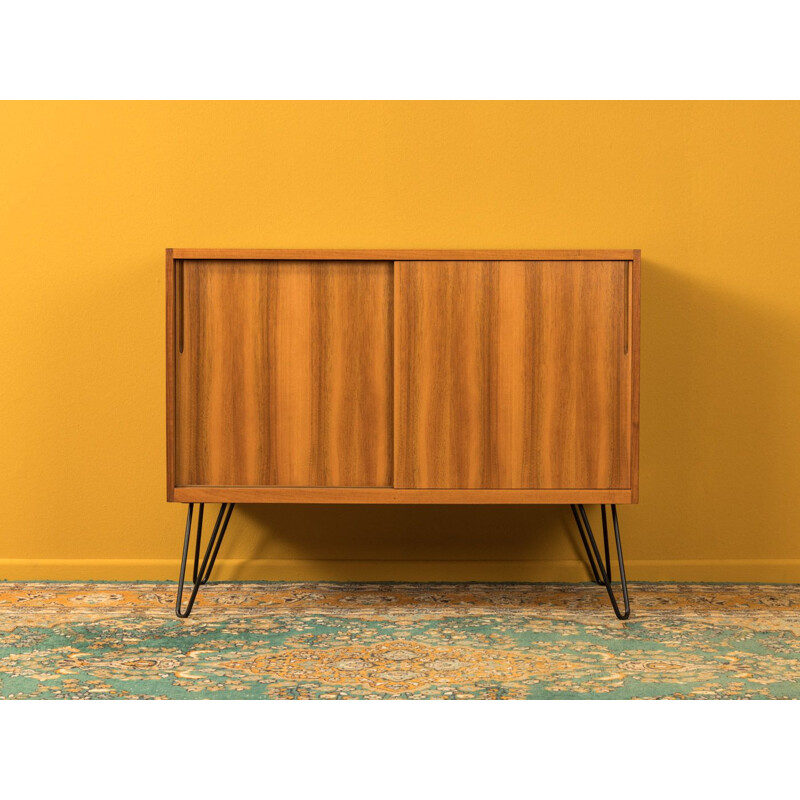 Vintage sideboard scandinavian style with slinding doors, 1950s