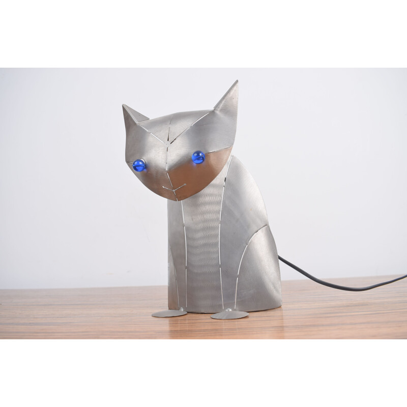 Vintage Katze lamp van Reinhard Stubenrauch