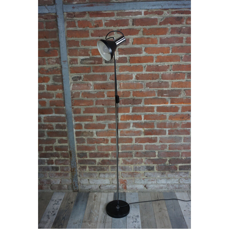 Vintage industrial style floor lamp, 1950-1960