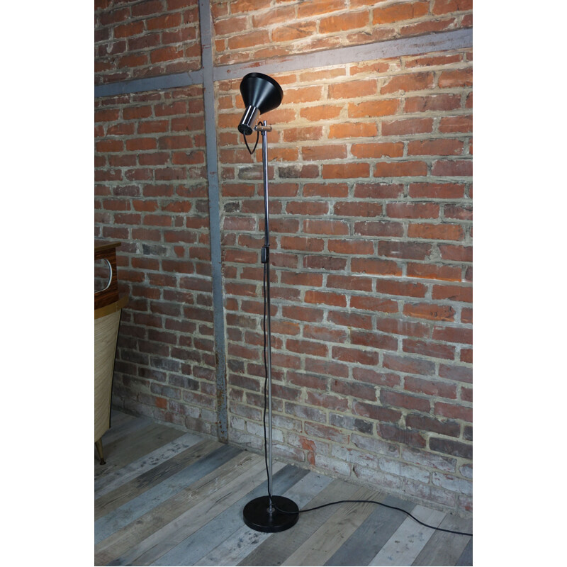 Vintage industrial style floor lamp, 1950-1960