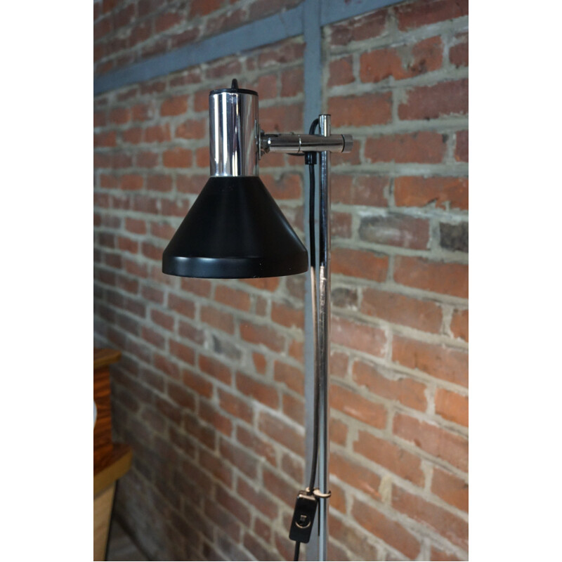 Vintage industrial style floor lamp, 1950-1960