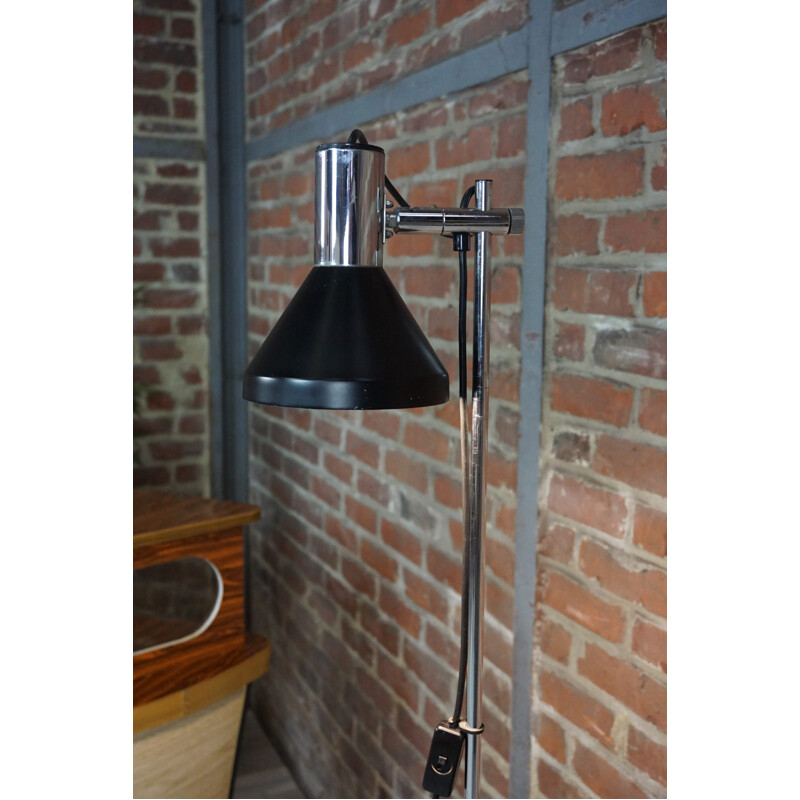 Vintage industrial style floor lamp, 1950-1960