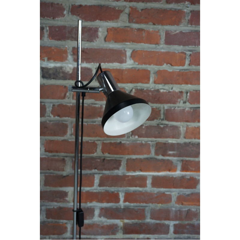 Vintage industrial style floor lamp, 1950-1960