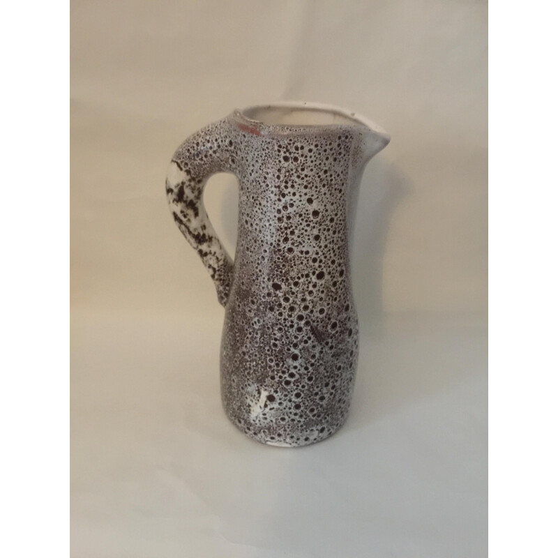 Vintage-Vase mit geometrischem Dekor, 1960
