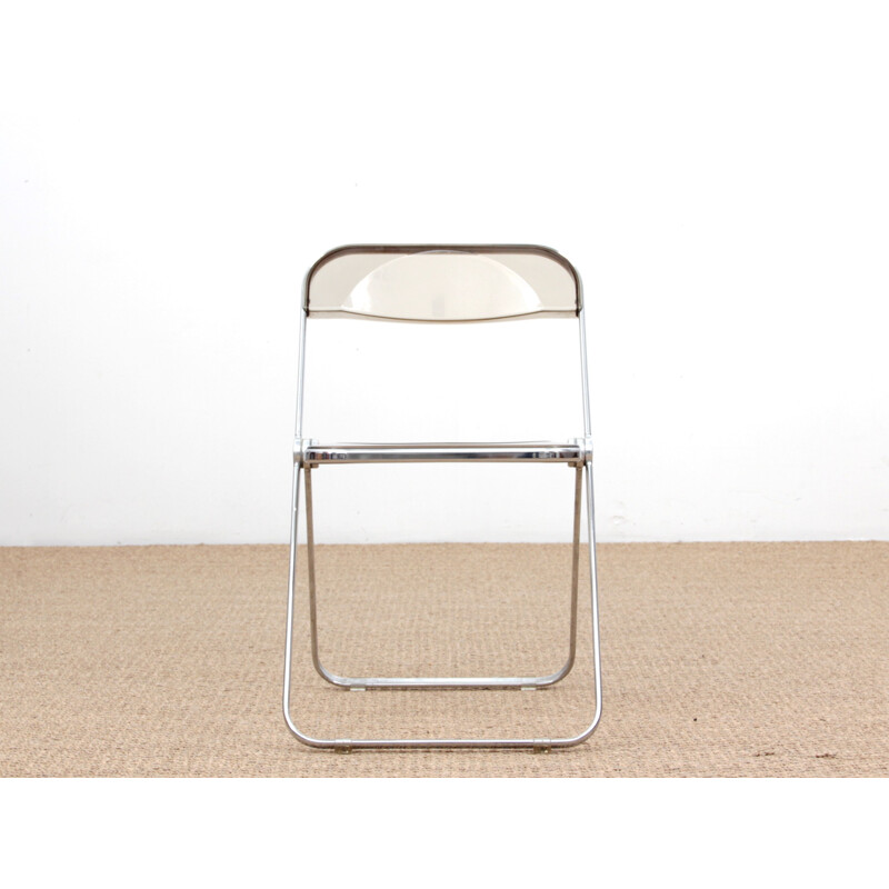 Set of 6 folding vintage chairs model Plia by Giancarlo Piretti