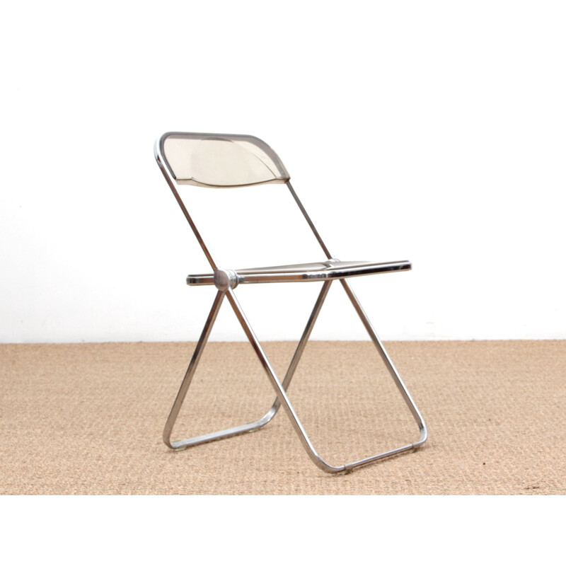 Set of 6 folding vintage chairs model Plia by Giancarlo Piretti