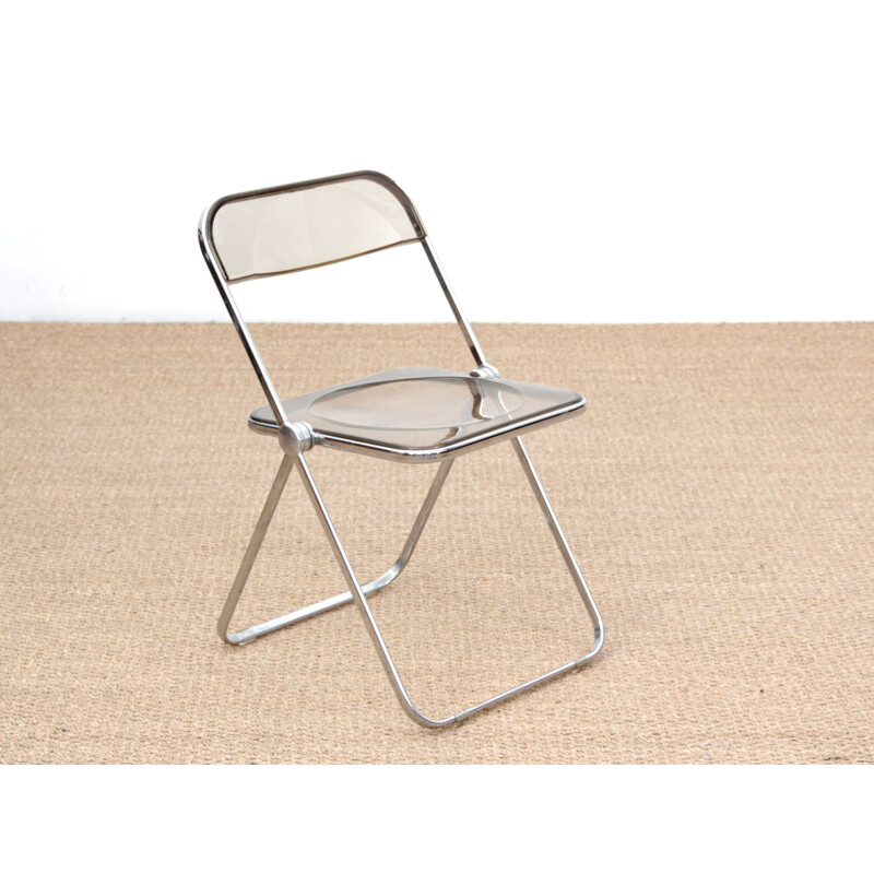 Set of 6 folding vintage chairs model Plia by Giancarlo Piretti