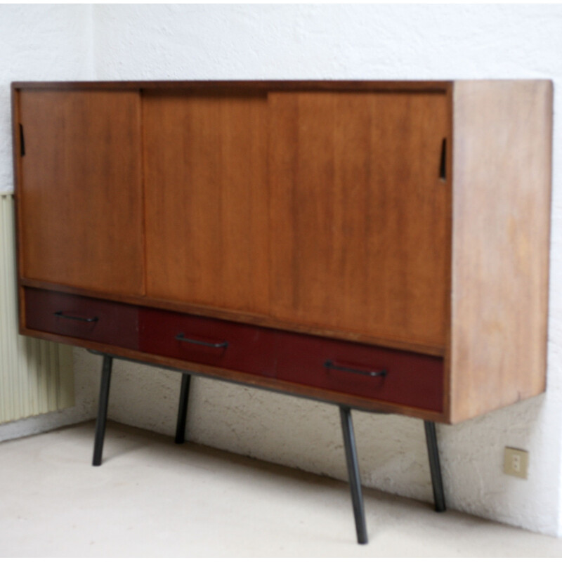 Vintage highboard 102 by Janine Abraham for Meubles Tv, France 1953