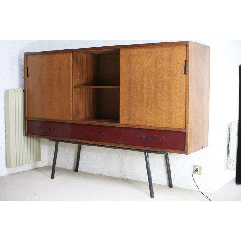 Credenza vintage 102 di Janine Abraham per Meubles Tv, Francia 1953