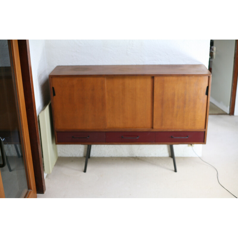 Credenza vintage 102 di Janine Abraham per Meubles Tv, Francia 1953