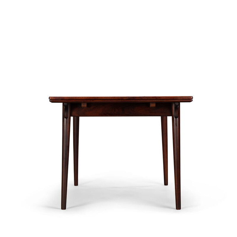 Mid-Century Danish Gunni Omann Extendable Rosewood Model 54 Dining Table for Omann Jun Møbelfabrik, 1960s