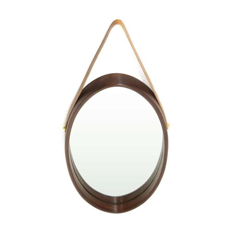 Midcentury Modern oval frame mirror, 1960’s