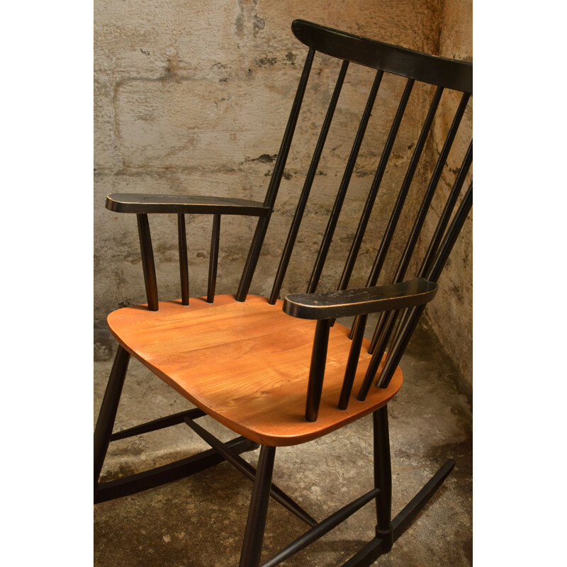 Vintage Rocking-chair vintage par Inge Andersson