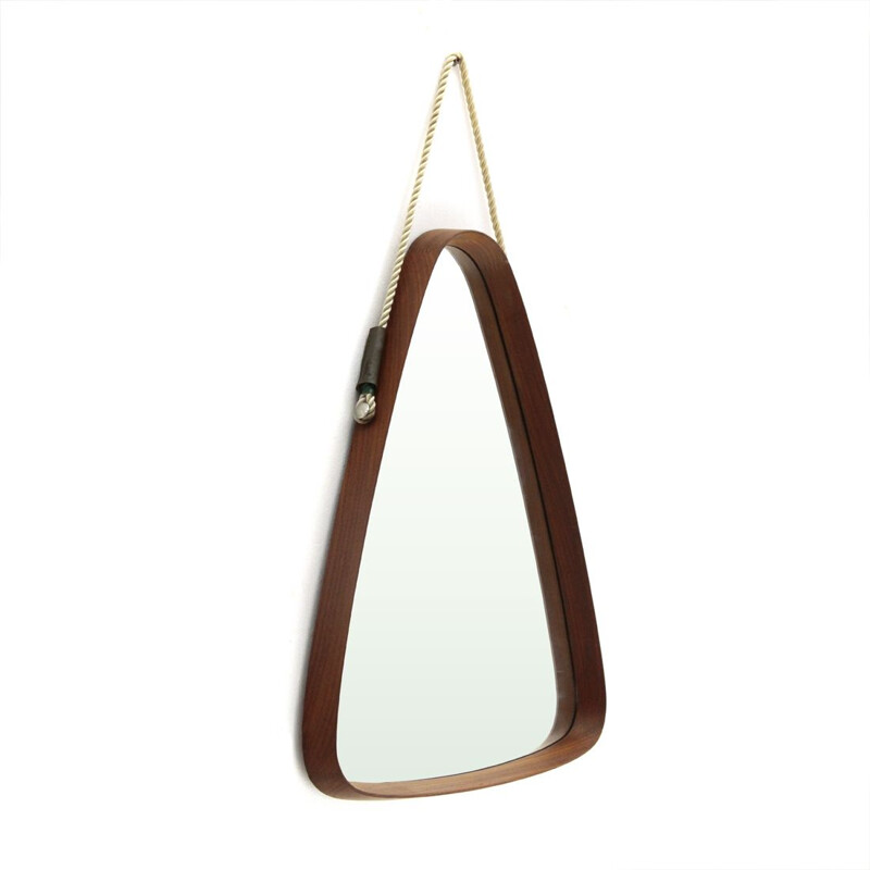 Midcentury Modern triangolar frame mirror, 1960’s