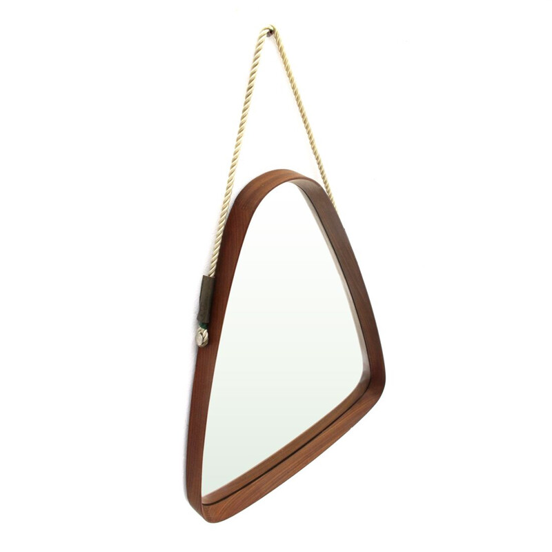 Midcentury Modern triangolar frame mirror, 1960’s