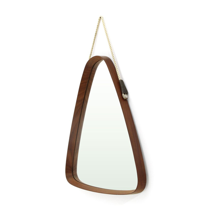 Midcentury Modern triangolar frame mirror, 1960’s