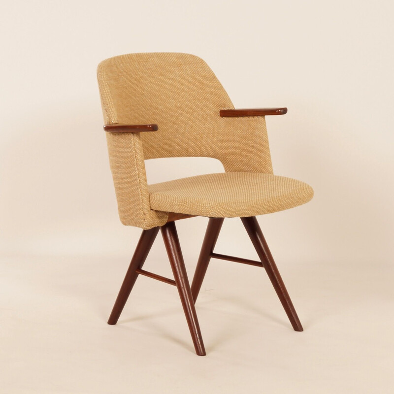 Pair of FT30 Dining Arm Chairs by Cees Braakman for Pastoe, 1950s
