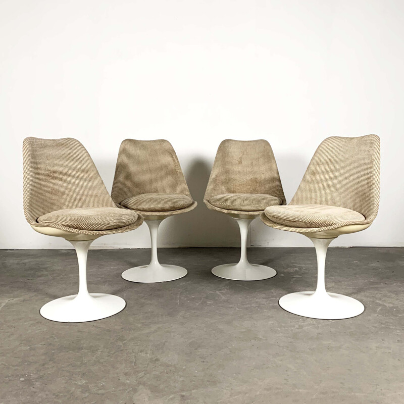 Ensemble de fauteuils et chaises vintage Tulip par Eero Saarinen pour Knoll, 1960