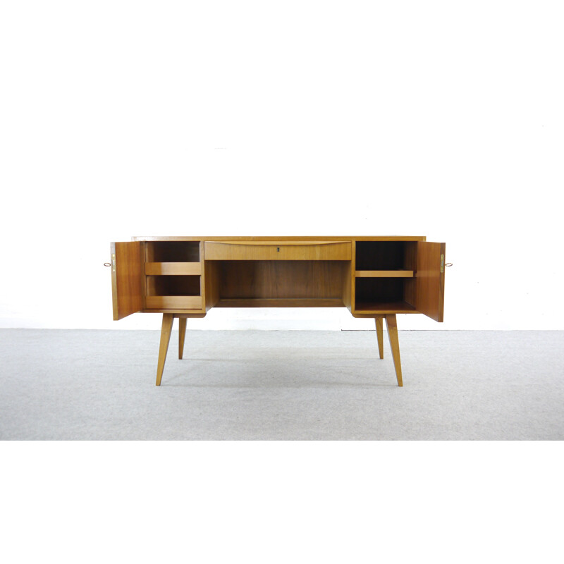 Midcentury Desk by Franz Ehrlich for VEB Deutsche Werkstätten Hellerau, Bauhaus