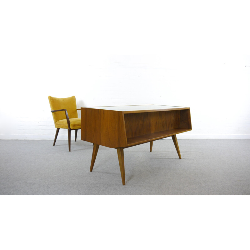 Midcentury Desk by Franz Ehrlich for VEB Deutsche Werkstätten Hellerau, Bauhaus