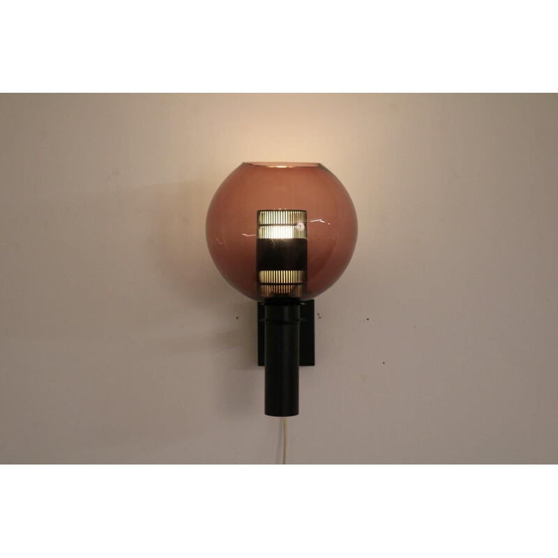 1960s Dutch wall lamp  manufactured by Philips in the Netherlands