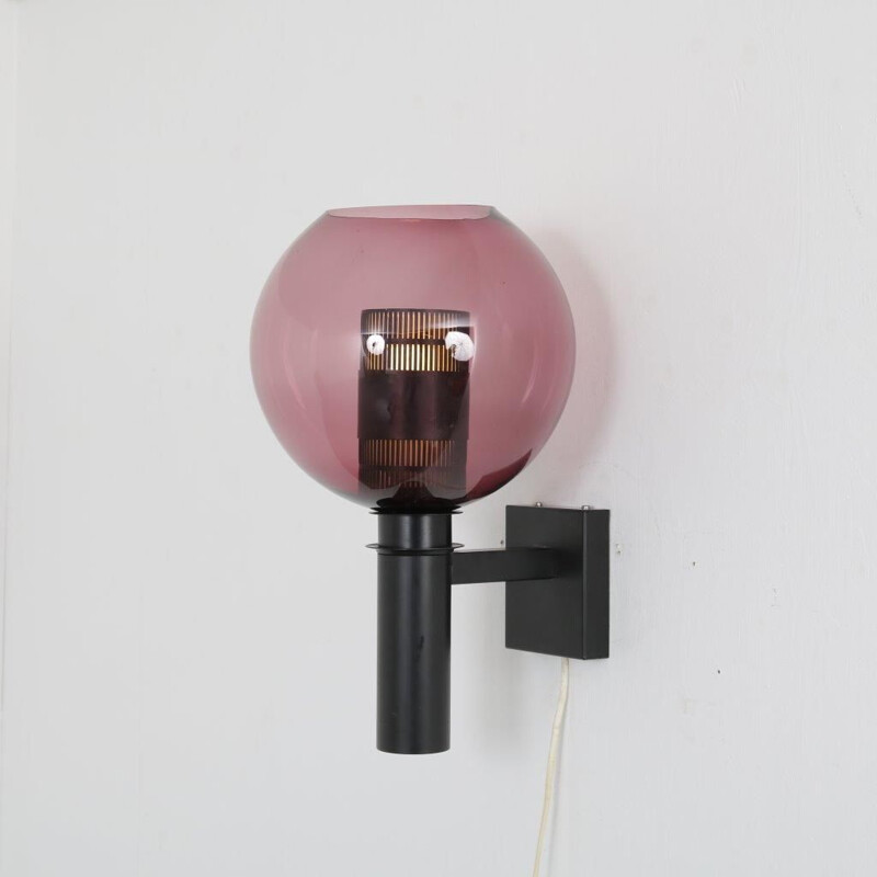 1960s Dutch wall lamp  manufactured by Philips in the Netherlands