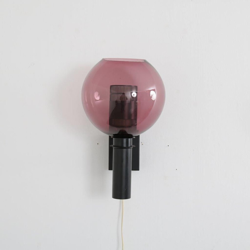 1960s Dutch wall lamp  manufactured by Philips in the Netherlands