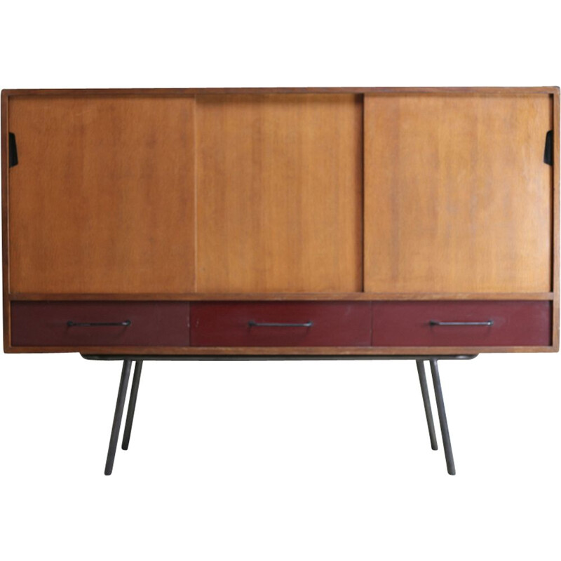 Credenza vintage 102 di Janine Abraham per Meubles Tv, Francia 1953