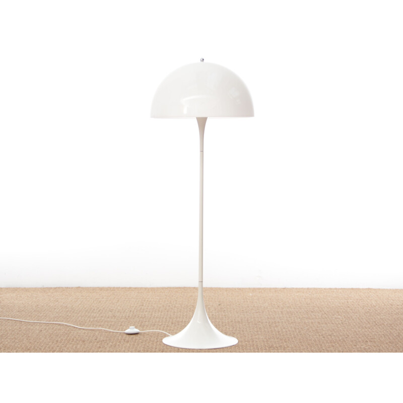 Vintage Scandinavian floor lamp by Verner Panton for Louis Poulsen, 1971