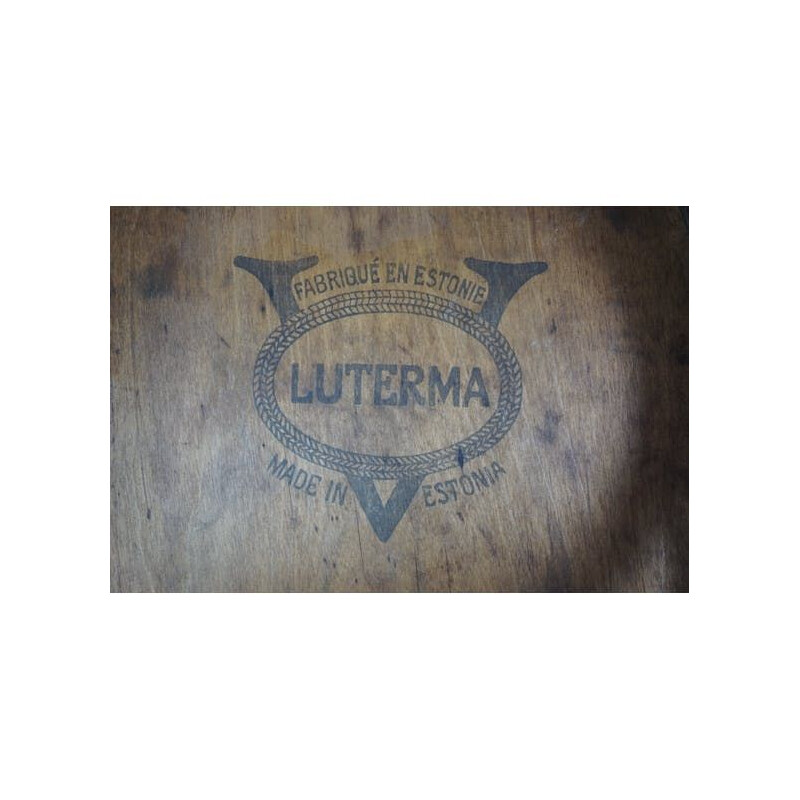 Fauteuil vintage Luterma en bois courbé, 1930