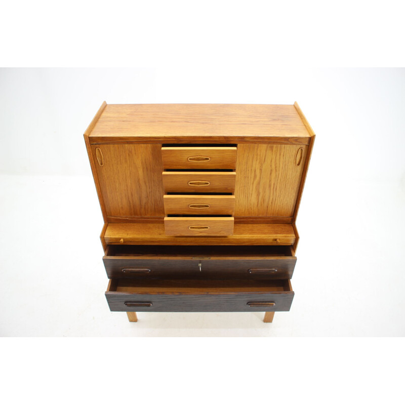 Mid-Century Danish Oak Secretaire, 1960s