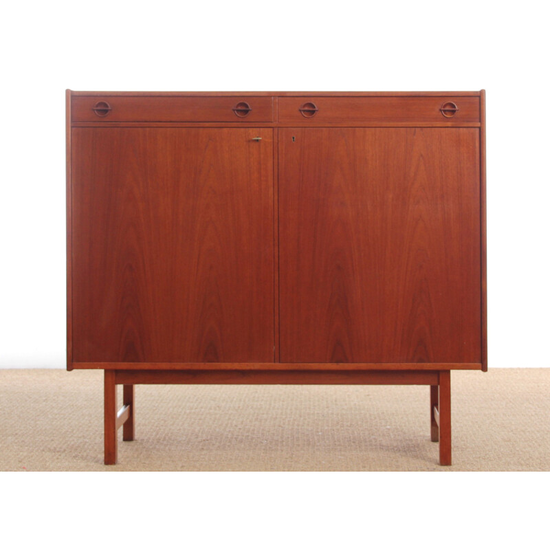 Scandinavian vintage cabinet in teak