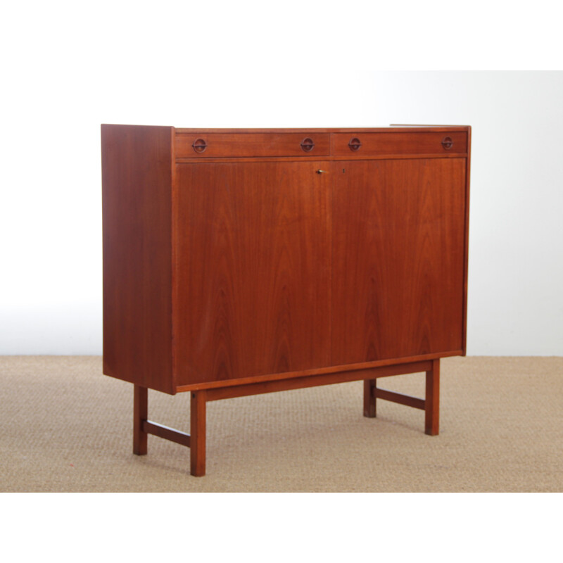 Scandinavian vintage cabinet in teak