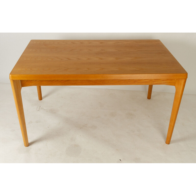 Danish Oak Dining Table by Henning Kjærnulf 1960s