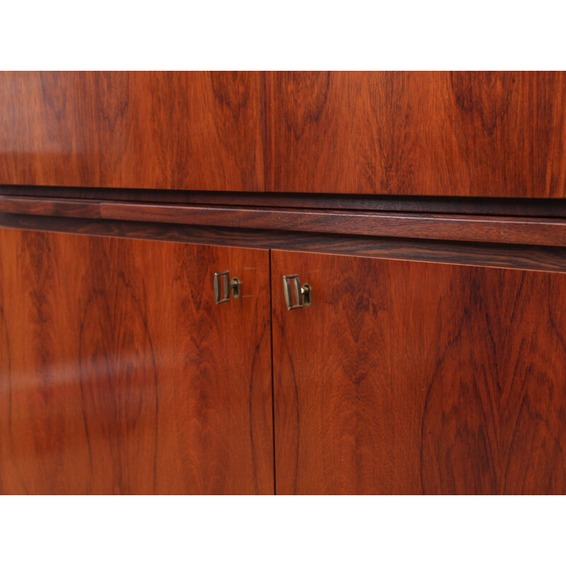 Vintage Scandinavian rosewood bar from Torbjorn Afdal for Mellemstrands Trevareindustri