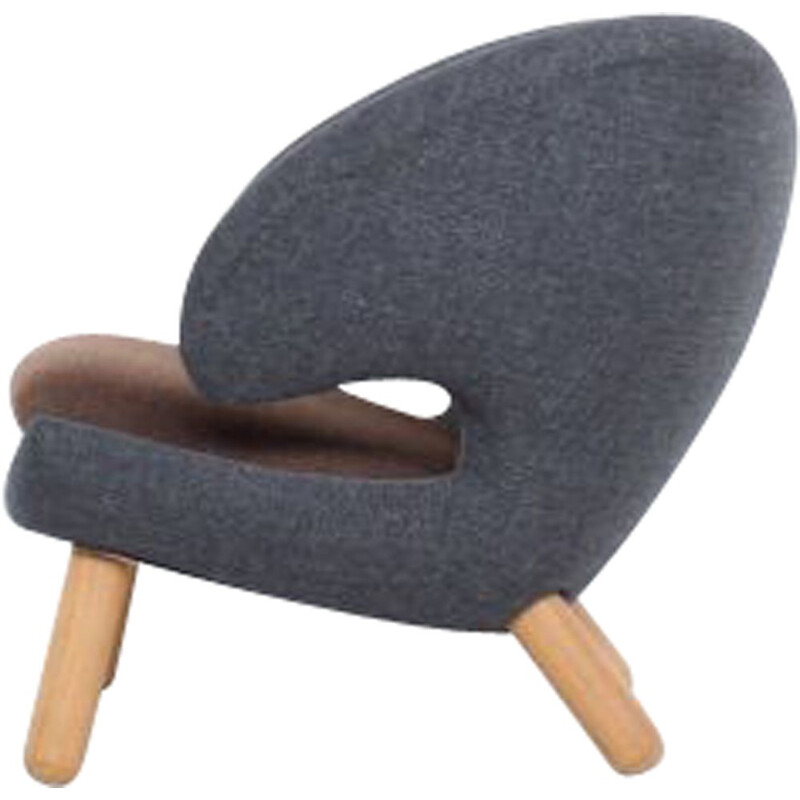 Pelican model armchair by Finn Juhl in grey, 2001