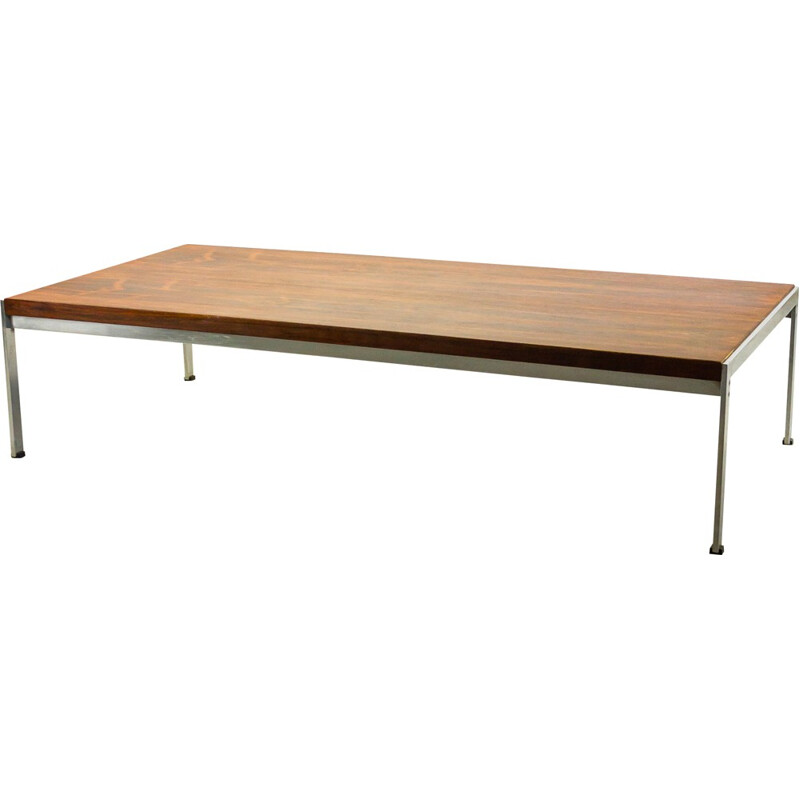 Artifort coffee table "020" in rosewood, Kho LIANG IE - 1960s