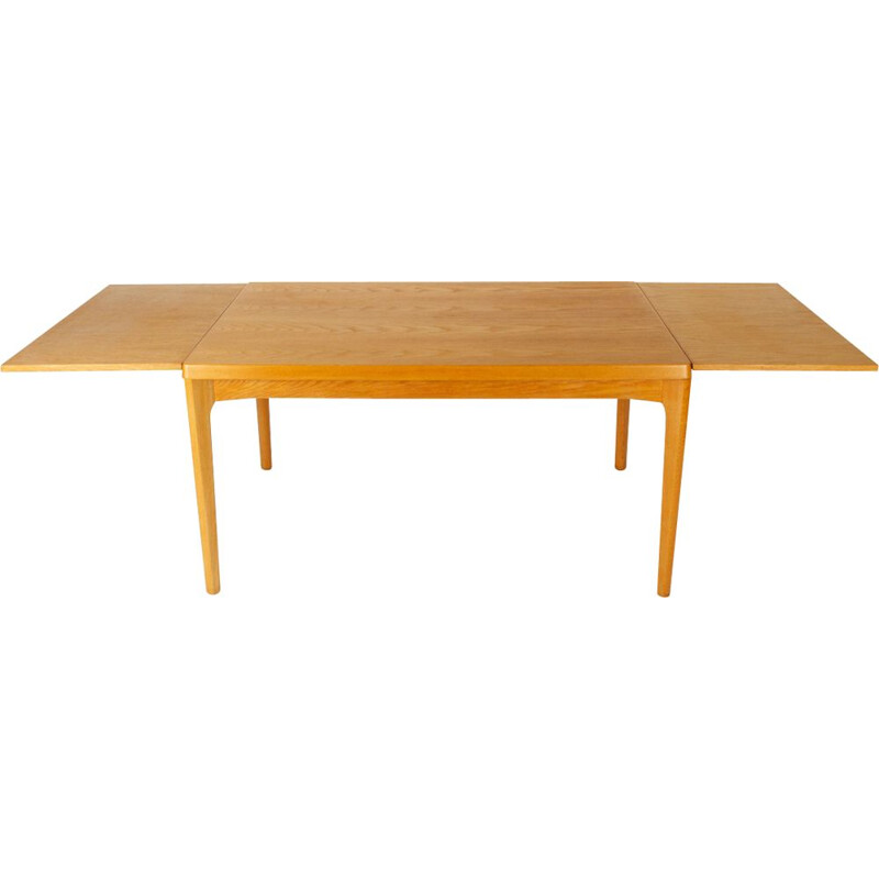 Danish Oak Dining Table by Henning Kjærnulf 1960s